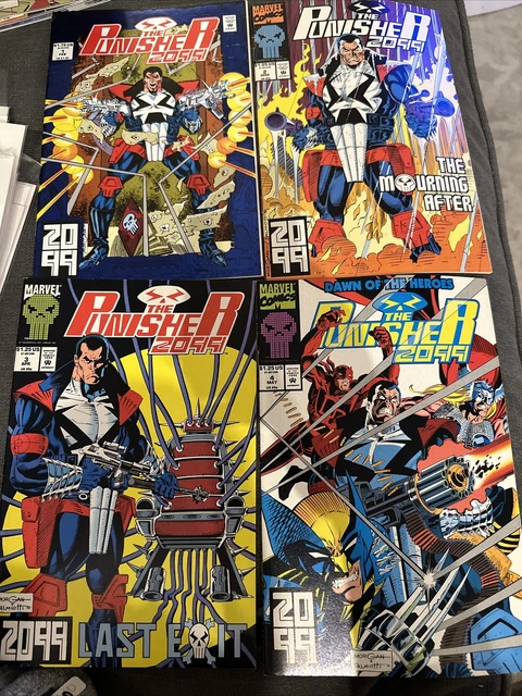 THE PUNISHER 2099 Complete Series Run issues # 1-34 Marvel Comics Doom 2099!