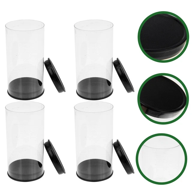 4 pz scatola da golf in plastica contenitore trasparente golf custodia da trasporto