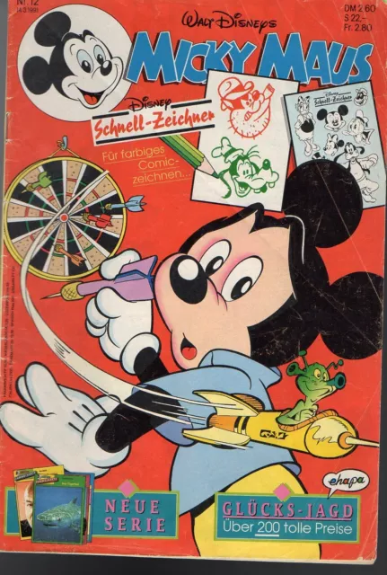 Micky Maus   Sie Wählen 1 Heft aus  jahrgang 1991  ab 5 auktionen portofrei