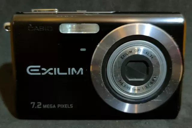 Retro Casio Exilm 7.2Mega Pixel Digital Camera TESTED WORKING, GOOD CONDITION