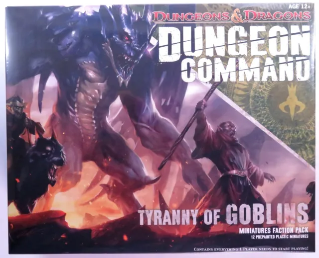 DUNGEON COMMAND: Tyranny of Goblins D&D Faction Pack Miniatures Skirmish Game