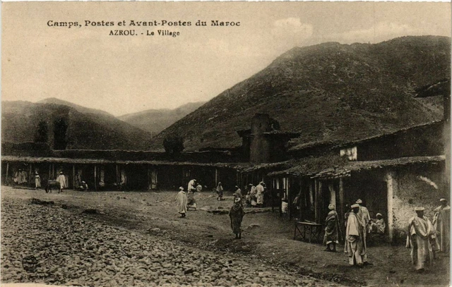CPA AK MAROC AZROU - Le Village (219143)