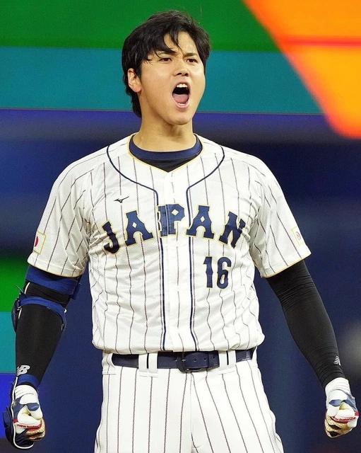 8X10 PHOTO SHOHEI OHTANI 2023 World Baseball Classic WBC JAPAN MVP 8.