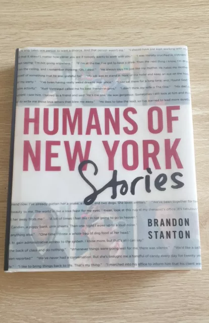 Humans of New York: Stories by Brandon Stanton Hardcover ST MARTINS PRESS