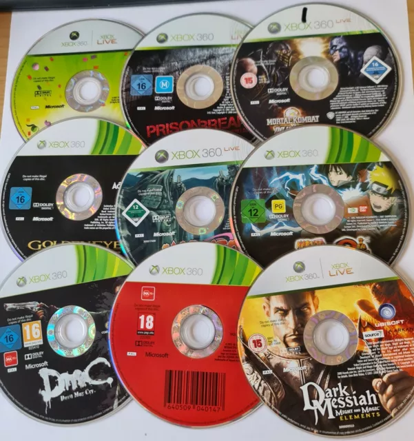 Nur Xbox 360 Disc Spiele - Multi-Angebot - Riesige Auswahl - Kostenlose P&P