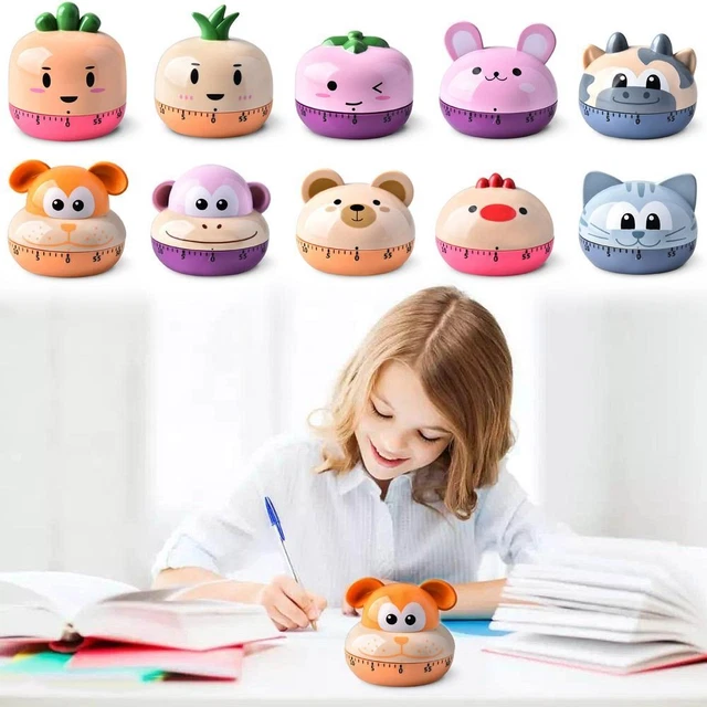 Cute Kitchen Food Timer Mechanical Timer Manual Timer Digital Cooking Timer