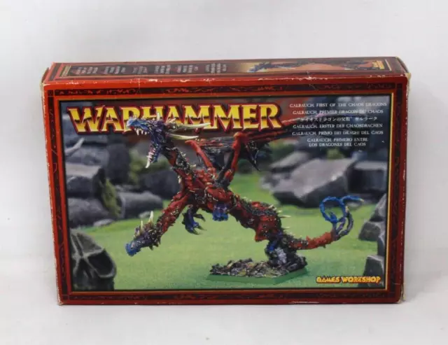 Warhammer Warriors of Chaos: Galrauch, First of the Chaos Dragons Metal OOP