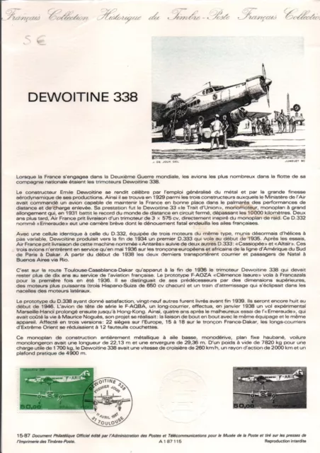 Lot  De 8 Documents Philateliques Aviations Ob De France A Voir