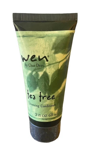 WEN Tea Tree Cleansing Conditioner Shampoo 2 oz Travel Chaz Dean New