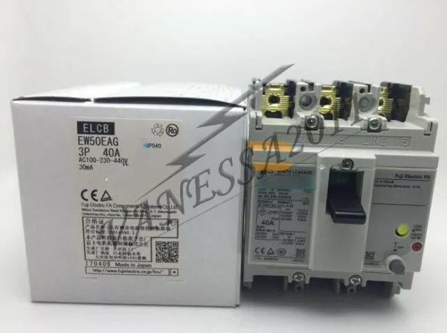 1PC New FUJI Air Switch Breaker EW50EAG 3P 40A Circuit Breaker