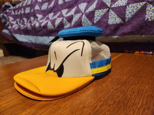 Disney Parks Donald Duck Baseball Cap Hat Adjustable 2022