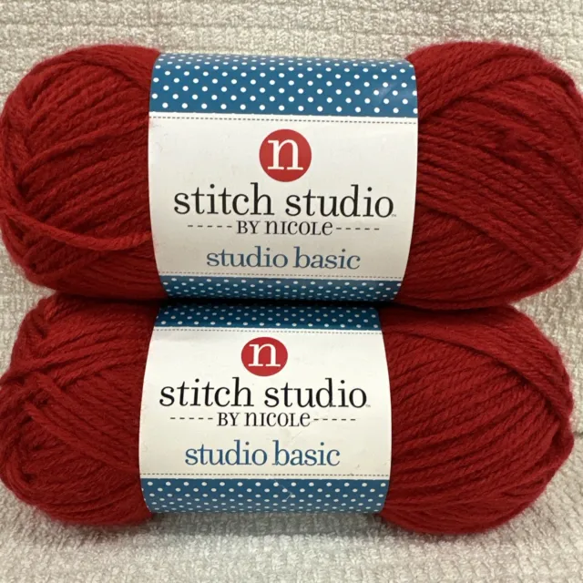 Stitch Studio By Nicole Belle Yarn Smoky Grey #6 Super Bulky  10.5OZ/263yds/240m