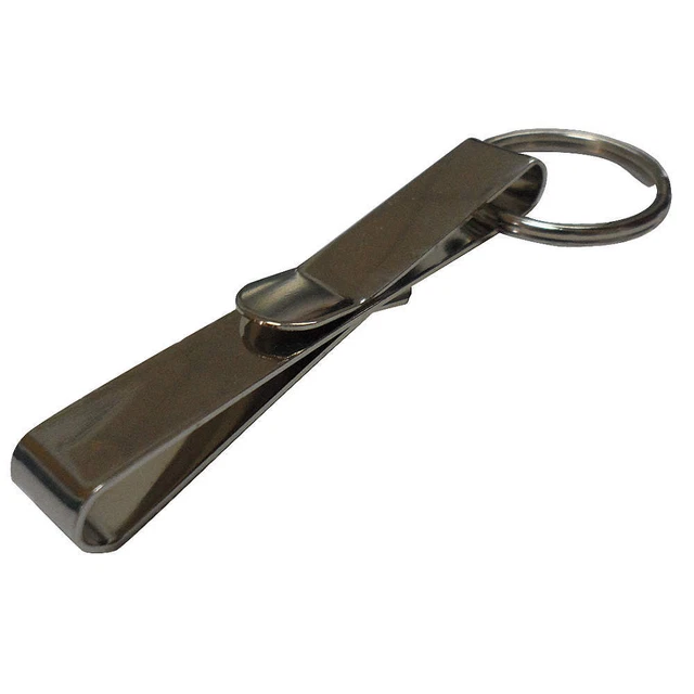GRAINGER APPROVED 25PA27 Belt Hook,Clip On,Silver