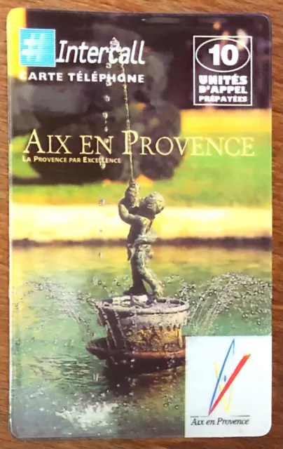 Aix-Enprovence Carte Intercall Prepayée Prepaid Telecarte Scheda Calling Card