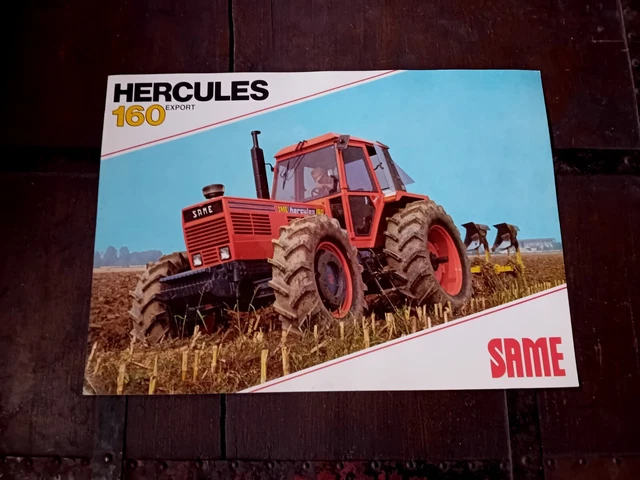 Tractor SAME HERCULES 160 EXPORT Workshop Service Manual repair instructions