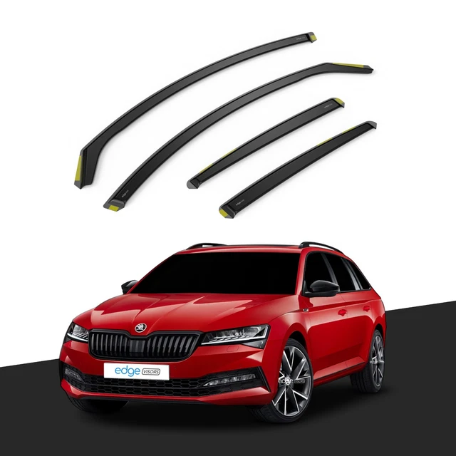 Edgevisors Tinted Wind Deflectors For Mercedes A-Class W176 Hatchback (2012-2018) – 4pc - View #4