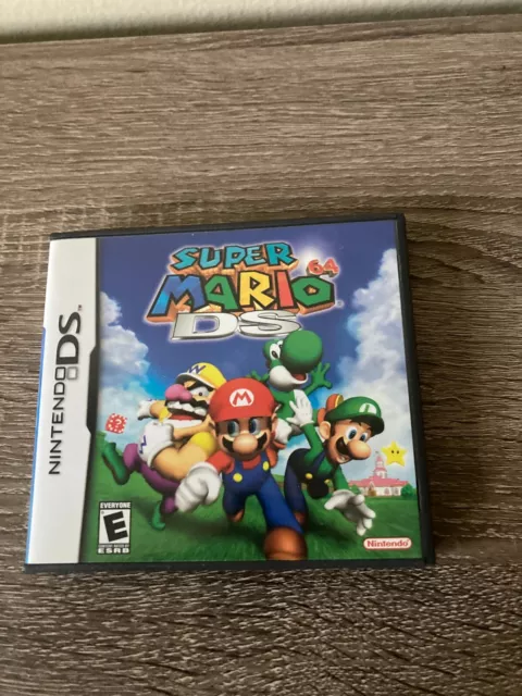 Authentic OEM Super Mario 64 DS (Nintendo DS, 2004) Video Game Case ONLY NO GAME