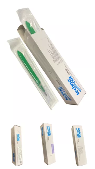 Disposable Scalpels Sterile Size 15 Plastic Handle & Metric Line Box of 10