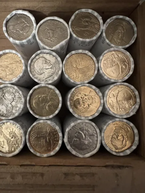 Dollar Coins - Lots of $25 Searched Rolls