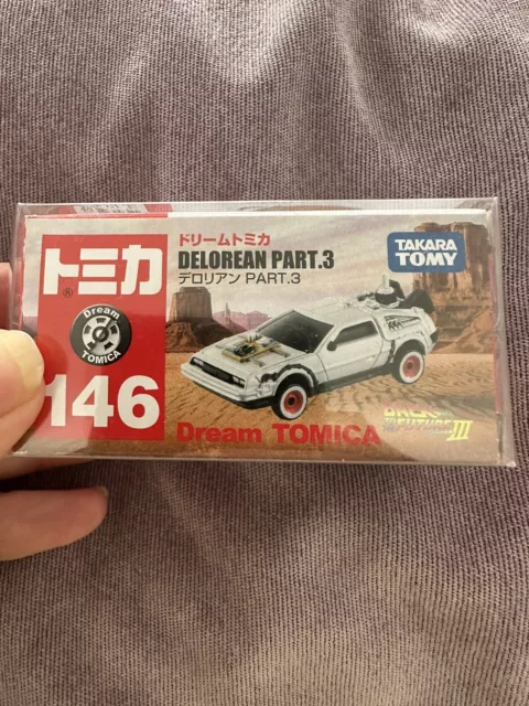 Takara Tomy Dream Tomica No.146 Delorean Part.3 Back To The Future III