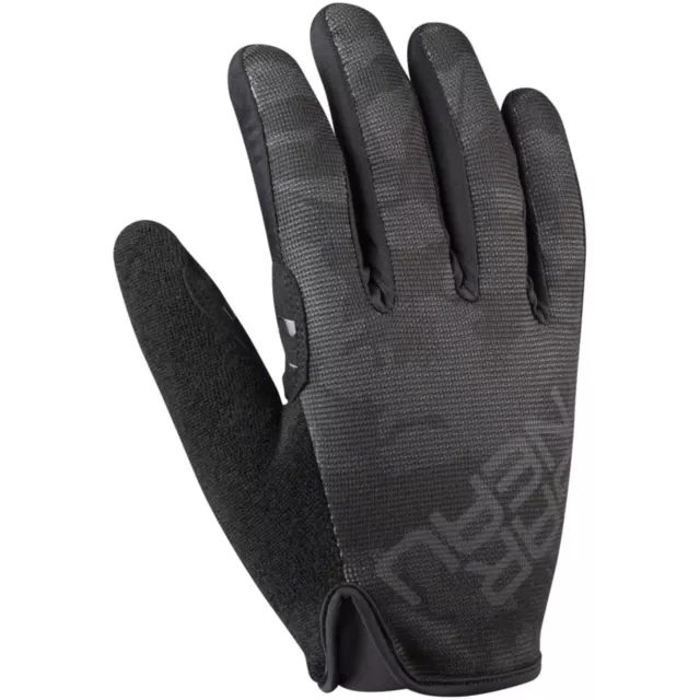 Louis Garneau Ditch Women's Gloves - Black - Full Finger - Small 1482005-020-SM