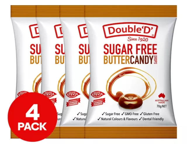 4 X DOUBLE 'D' Gummy Bears Sugar Free 90g AU Free Shipping $11.94 -  PicClick AU