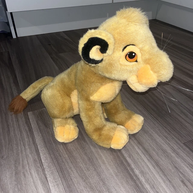 DISNEYLAND WALT DISNEY World Simba The Lion King Vintage Seated Plush ...