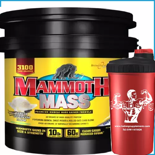 INTERACTIVE NUTRITION MAMMOTH Mass 10lb Serious Mass Gainer & Shaker! EUR 72,38 - PicClick IT INTERACTIVE NUTRITION MAMMOTH Mass 10lb Serious Mass Gainer & Shaker! EUR 72,38 - PicClick IT