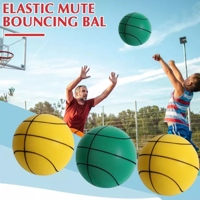 BOUNCING MUTE BALL Indoor Silent Basketball Baby Outdoor Toys Foam Silent  Pla✨f EUR 5,48 - PicClick FR