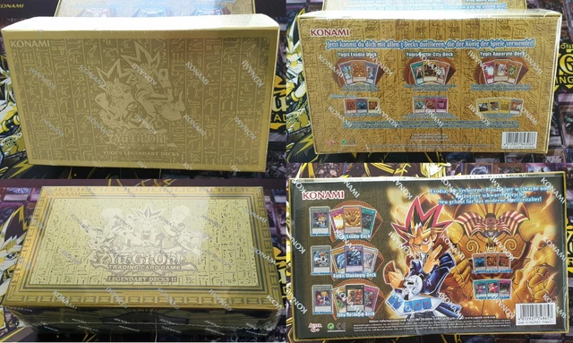 Yu-Gi-Oh! Legendary Decks II Box Set - Yugi, Kaiba & Joey Starter Decks  (Unlimited Edition)