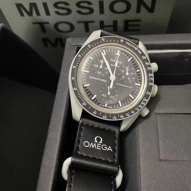 NEW SWATCH X Omega Bioceramic Moonswatch Mission To The Moon Watch ...