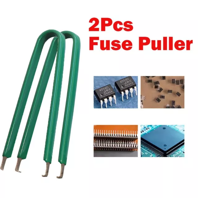 2pcs Car Fuse Extraction Tool for Quick Removal Fuses