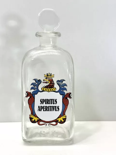 Alte Vintage Medizin Apothekerflasche Gefäß Glas Gläser Fläschchen Arznei #6759