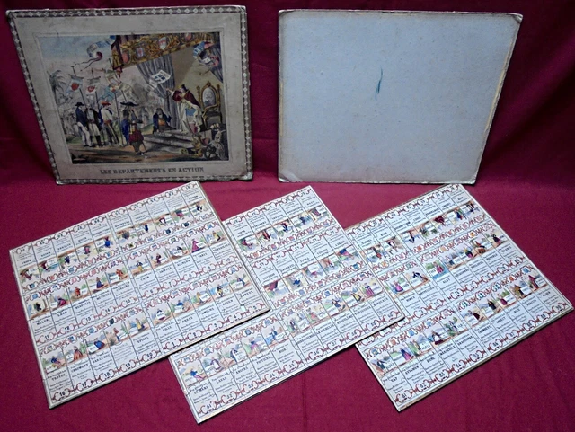 Puzzle Ancien Sur Les Départements Français Saint-Clément 30260