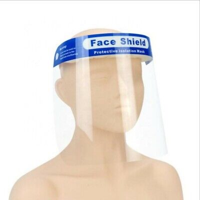 10x Safety Full Face Shield Clear Protector, Face Shield.