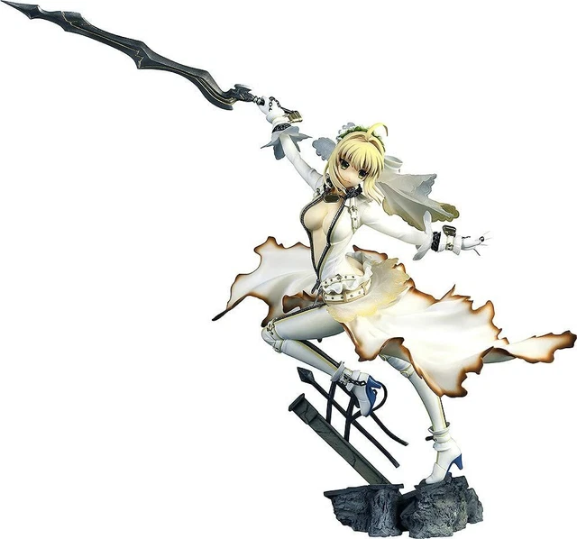 Fate/EXTRA CCC Saber Bride 1/7 scale PVC Painted Figure Souyokusha Japan New