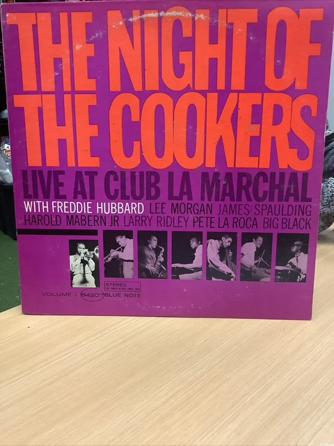 米LP Freddie Hubbard Night Of The Cookers - Live At Club La Marchal, Vol BLP4208 BLUE NOTE /00260 The Night of the Cookers: Live at Club la Marchal - Wikipedia