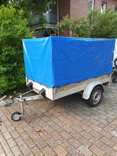 Pkw Anhänger 750 Kg Ungebremst Mit Plane STEMA PKW ANHÄNGER 750 kg ungebremst mit Plane EUR 510,00 - PicClick DE