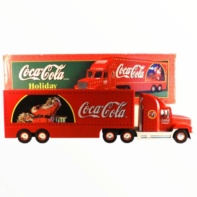 Coca Cola Holiday Santa Pack LKW Lastkraftwagen mit OVP Sammlung Selten Rar