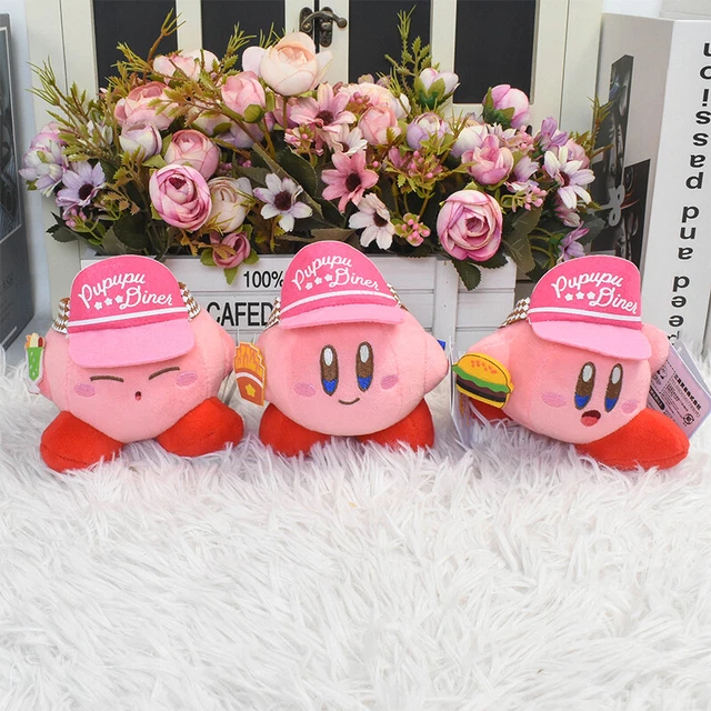 5.1" Kirby Super Star Plush Toys Cute Pink Kirby Soft Stuffed Doll Kid Gift