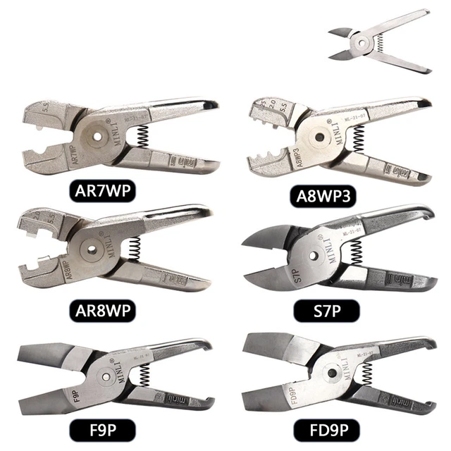 Testa taglierina aria pneumatica 75-150 mm sostituibile per taglio pinza ad aria 1 pz
