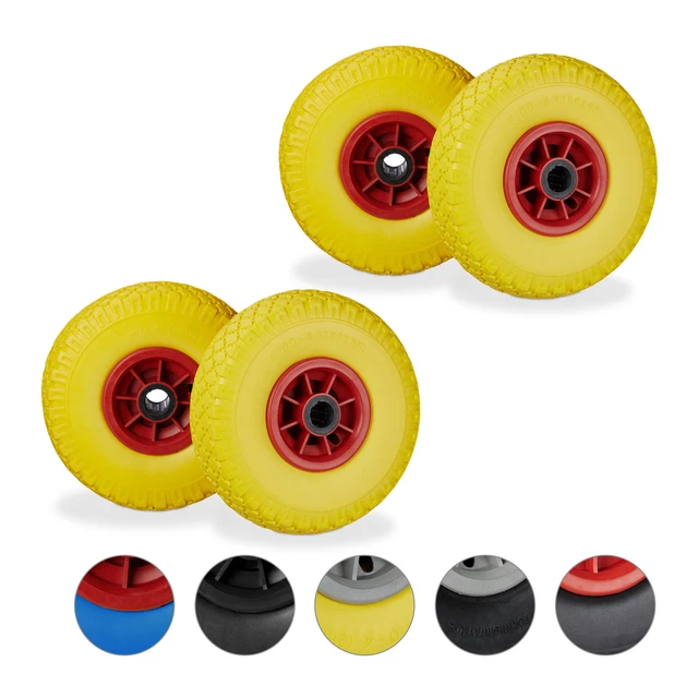 Lot De 4 Poignées De Brouette En Caoutchouc - 30 Mm, Antidérapantes, Pour Vélo, Fauteuil, Tondeuse