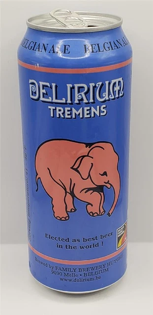 Craft Beer Can Family Brewery Huyghe Brewing Company Delirium Tremens Belgium