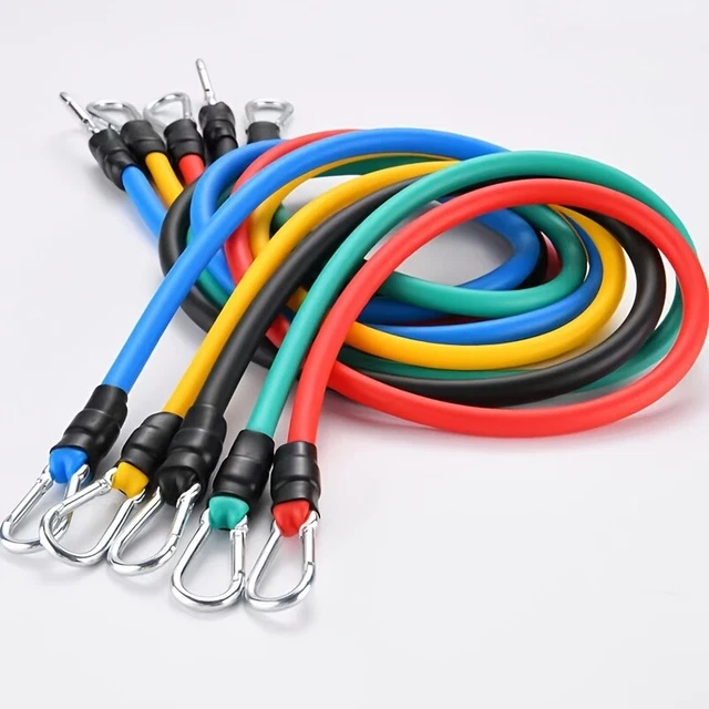 11pcs/set Pull Rope Compressor, Home Fitness Resistance Bands