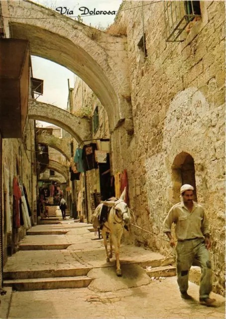 CPM AK JERUSALEM Via Dolorosa ISRAEL (781342)