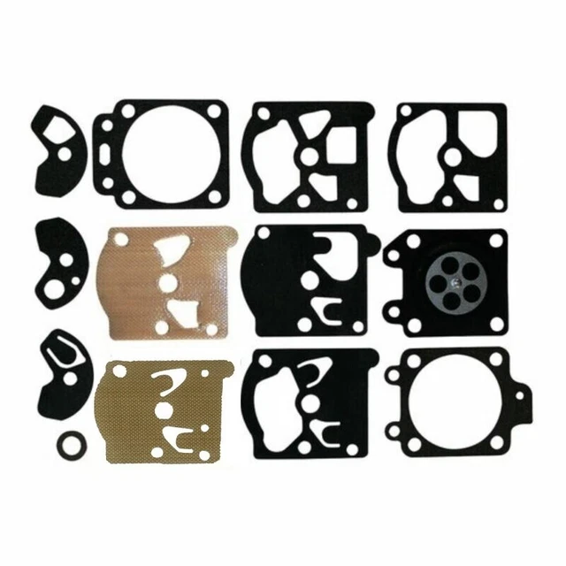 Kit Réparation Carburateur - Joints Et Diaphragme - Pour Débroussailleuse Et Petits Moteurs