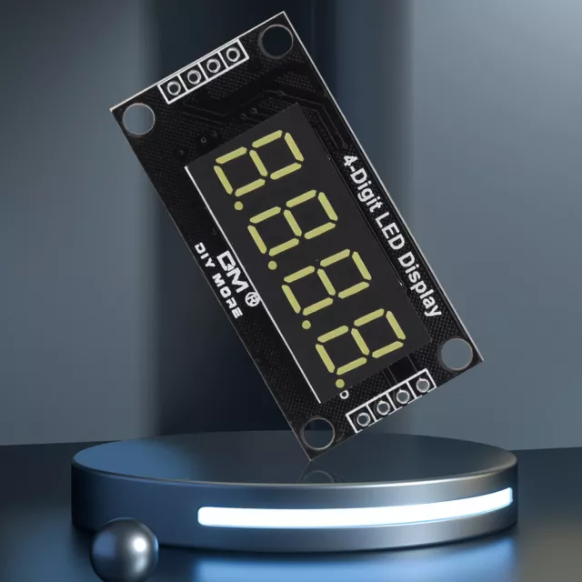TM1637 Indicatore Tempo Tubo 7 Segmenti Indicatore Digitale Tubo Modulo LED Digitale
