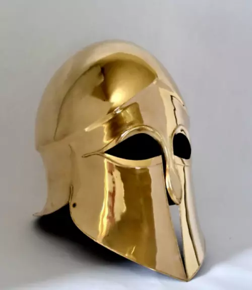 SCA LARP 18GA Mittelalterlicher Barbuta-Helm / Großer Tempelritter-Helm,...