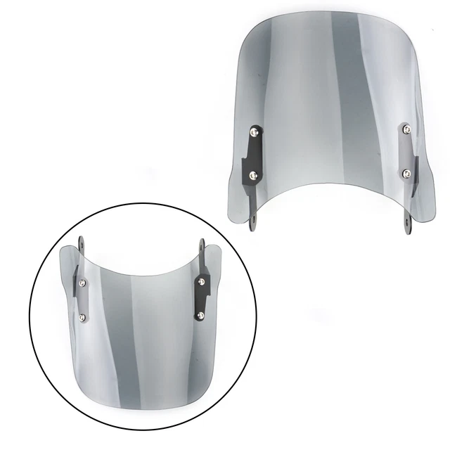 Windshield Windscreen Wind Shield Protector for KAWASAKI Z900RS 201720 Gray