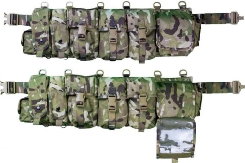 BRITISH ARMY COMMANDERS Airborne Military MTP Webbing Belt Kit - M, £ ...